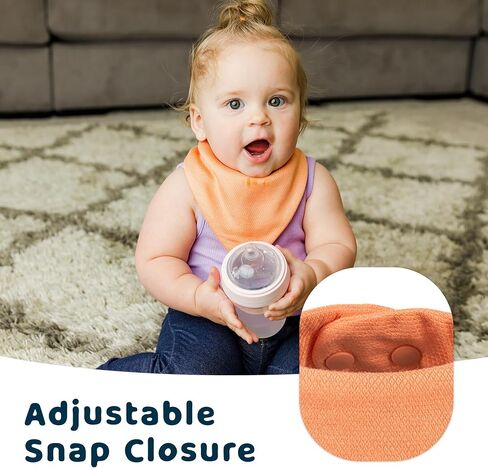 Tiny Twinkle Bandana Scarf Bibs - Water Resistant and Absorbent Drool and Teething Baby Bibs in Saudi Arabia