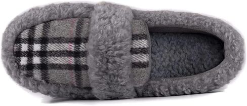 Zizor Women's Fuzzy Loafer Slippers House Shoes with Memory Foam in Saudi Arabia