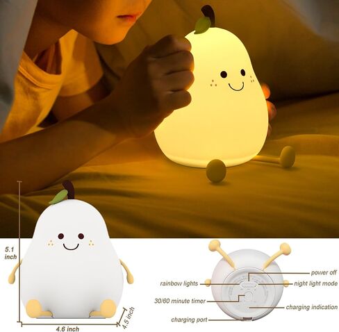Cute Cat Lamp, Kitty Night Light for Girls Bedroom, Gifts for Women Teen Girls Kids Baby, Kawaii Lamp Nursery Nightlights Room Decor in Kuwait