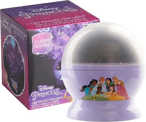 Idea Nuova Disney Minnie Mouse Rotating LED Projector Lamp and Night Light,Battery or USB Operated in Saudi Arabia