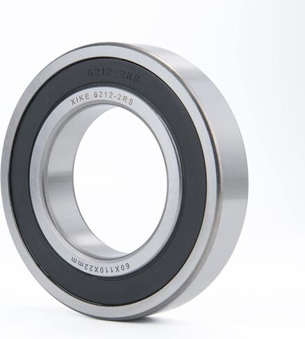 XiKe 1 PC 6211-2RS Double Rubber Seal Bearings,ID 55 x OD 100 x Width 21mm,Pre-Lubricated and Stable Performance and Cost Effective, Deep Groove Ball Bearings. in Saudi Arabia