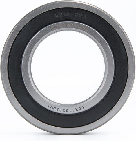 XiKe 1 PC 6211-2RS Double Rubber Seal Bearings,ID 55 x OD 100 x Width 21mm,Pre-Lubricated and Stable Performance and Cost Effective, Deep Groove Ball Bearings. in Saudi Arabia