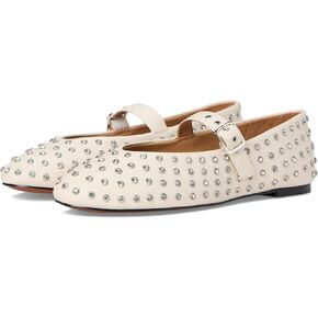 Madewell Women's Hera Grommet Mary Jane Flat-Bezel Crys