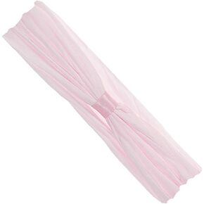 Wee Ones Baby Girls' Add-a-Bow Soft Stretch Nylon Baby Band, Light Pink, 24 Months