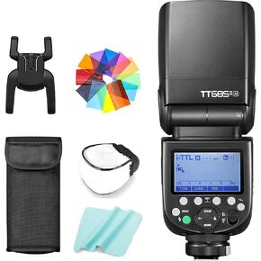 Godox TT685II-S Camera Flash for Sony - 2.4G Wireless TTL GN60 HSS