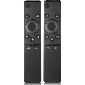 (Pack of 2) BN59-01312A Smart TV Replacement Hulu Remote Control for Samsung-TV Remote, Compatible for All (Samsung) LED QLED UHD SUHD HDR LCD Frame Smart TVs_(No Voice Function)