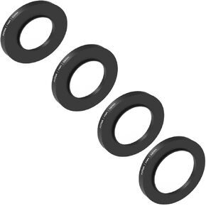 Fotga Aluminum 52mm 55mm 58mm 62mm Lens & Filter Ring Adapter Set for DP500IIIS S.Light Mini Lightweight Matte Box