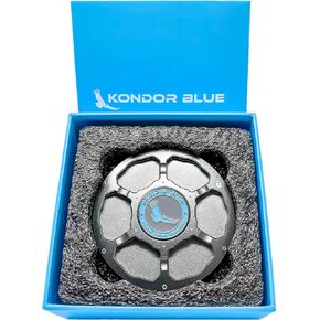 KONDOR BLUE EF Mount Cine Cap Compatible with Canon | Metal Body Cap for Camera Lens Port | Protect Your Camera Port and Sensor with Style | Crafted from Aerospace-Grade Aluminum Alloy | Space Gray