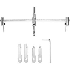 LANIAKEA 1-9/16 بوصة إلى 11-13/16 بوصة قابل للتعديل دائرة ثقب المنشار القاطع 40-300 مللي متر الخشب دريوال مثقاب الخشب قطع مستديرة in Kuwait