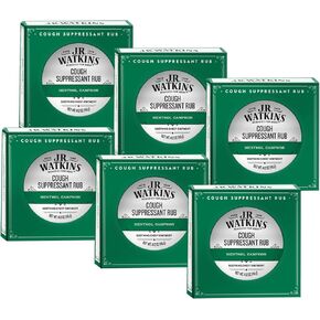 J.R. Watkins Natural Menthol Camphor Relief Mist, Relief Mist for Flu and Cold Relief, Decongestant for Stuffy Nose, USA Made and Cruelty Free, 4 Fl Oz, 2 Pack