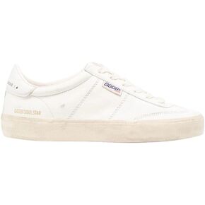 كعب جلدي من Golden Goose Soul-Star Nappa Upper BioBased HF، أبيض/حليبي، 37 in Kuwait