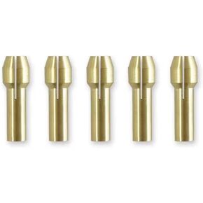 2460-20 M12 Rotary Tool Collets -5Pcs Brass Collets Grinding Machine Collets, Compatible with Milwaukee, This Collet is not Manufactured by Milwaukee