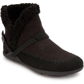 Xero Shoes Ashland Women’s Fall Boots, Vegan Casual Boots with a Soft Hemp Upper and a Cozy Faux Shearling Collar