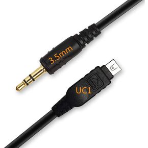 3.5mm Off Camera Shutter Connecting Cable Cord 3.5mm-UC1 Camera Connecting Plug for Olympus Cameras with Pixel Shutter Remote Control TW283-Series