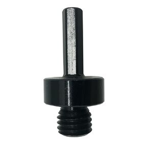 Core Drill Bit Arbor Adapter, 5/8"-11 Thread to 3/8" Hex Shank for Threaded Diamond Hole Saw Drill Bits Attachment Arbor Shaft Adapter