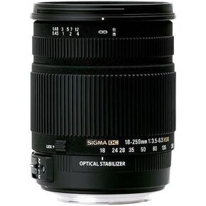 Sigma 18-250mm f/3.5-6.3 DC OS HSM IF Lens for Sony Digital SLR Cameras