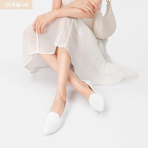 HEAWISH Women’s Flats Shoes Pointed Toe Ballet Flats Dressy Comfortable in Kuwait