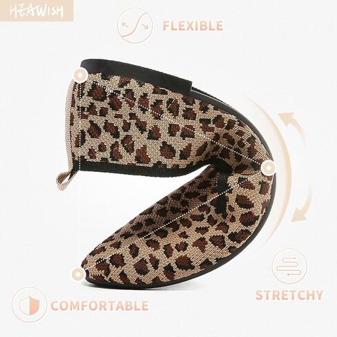 HEAWISH Women’s Flats Shoes Pointed Toe Ballet Flats Dressy Comfortable in Kuwait