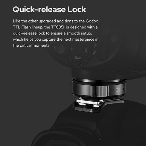 فلاش كاميرا Godox TT685II-S لسوني - 2.4G لاسلكي TTL GN60 HSS in Saudi Arabia
