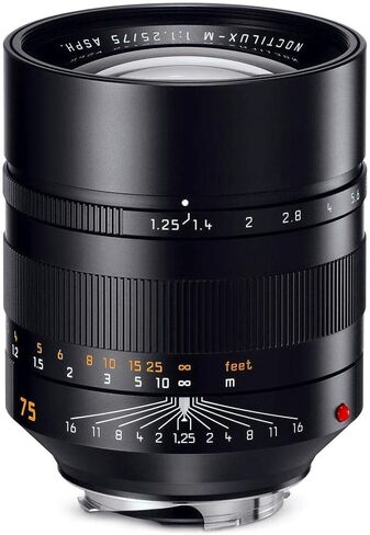 Leica Noctilux-M 75mm f47;1.25 ASPH. Lens 11676 in Saudi Arabia