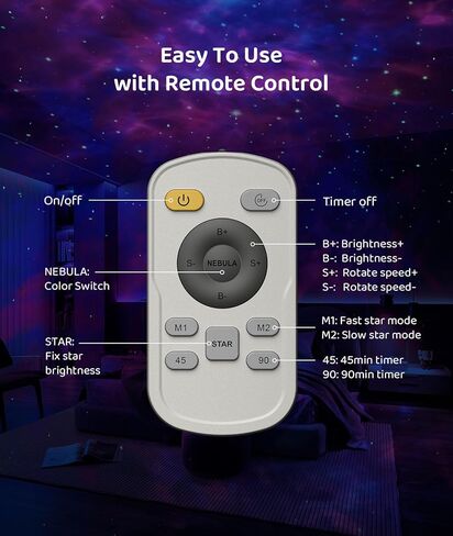 Astronaut Galaxy Projector, [Unique Moon Rover Design] Night Light Projector, Sleep Companion Star Projector for Bedroom Astronauta Star Galaxy Projector Light for Kids Excellent Gift, Room Decor in Saudi Arabia