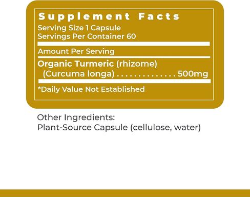 Premier Research Labs Turmeric - Supports Liver & Gastrointestinal Health - Features Naturally Occurring Curcuminoids from Organic Turmeric - Pure Vegan & GMO-Free - 60 Plant-Source Capsules in Saudi Arabia