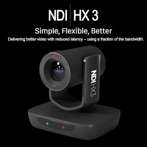 كاميرا AVKANS للتتبع التلقائي NDI HX3 PTZ، كاميرا تقريب 20X للبث المباشر HDMI SDI PTZ لعبادة الكنيسة والحدث المباشر in Kuwait