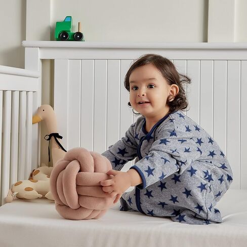 DaysU Micro Fleece Baby Sleep Sack 1.5 TOG, Long Sleeves Baby Wearable Blanket 12-18 Months with 2-Way Zipper, Unisex Warm Sleeping Bag for Infant, Buffalo Plaid in Kuwait