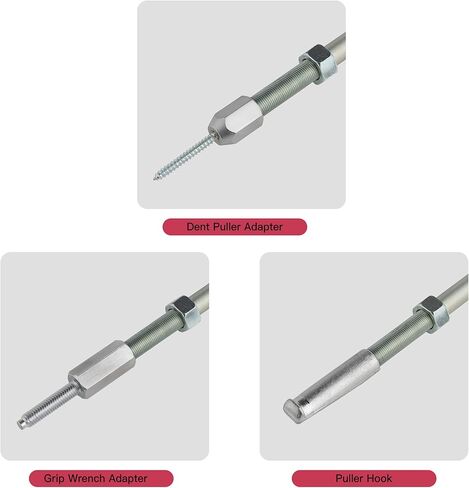 MT MORTECDTA ReluxGo 3 Jaw Gear Bearing Slide Hammer Puller Set for Removal Universal Internal & External Gear Pulley Puller Set for Pulling Out Gears Bearings 40CR Alloy Steel in Kuwait