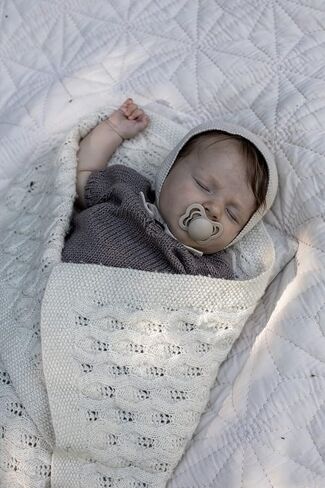 لهايات BIBS - مجموعة الأزياء الراقية | لهاية أطفال خالية من مادة BPA | صنع في الدنمارك | مجموعة من 2 لهايات كلاود كولور بريميوم | الحجم 0-6 أشهر in Kuwait