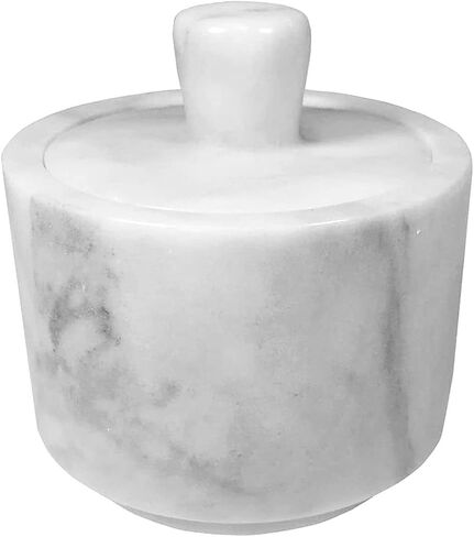 Marble Salt Cellars, Black Salt box With Cover, Salt Holder Storage Container for Counter, Kitchen Salt Container with in Saudi Arabia