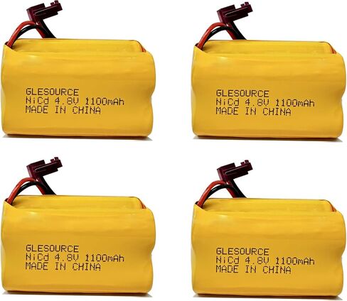XUNTU 4.8V AA Ni-CD Battery Pack Replacement Compatible for Sure-Lites SL026155 SL-026155 SL-026-155 Max Power Exit Sign Emergency Light (2 Pack) in Saudi Arabia