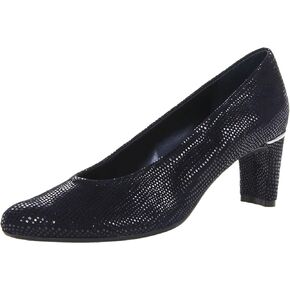 VANELi Womens Dayle Round Toe Block Pumps Dress Casual Mid Heel 2-3" - Blue
