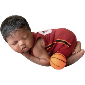 Newborn Photography Props Boy Girl Basketball Outfits Newborn Photoshoot Basketball Hat Pants Infants Photo Costume