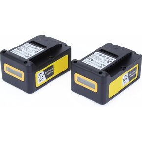 2Packs 18V 5.0 Ah Replacement Lithium-Ion Battery Packs Compatible With Kärcher 18Volt Cordless Power Tools Chargers 24450350