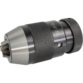 HFS(R) Self Tighten Keyless Drill Chuck JT33 Taper Mount 3-Jaw for Lathes Drilling Machine 1/32"-5/8"(1-16mm)