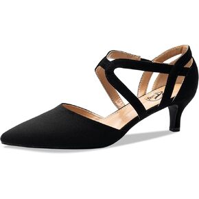 Trary Women's Low Heels Pumps Dress Pointed Toe Comfortable Work Office Pumps Shoes