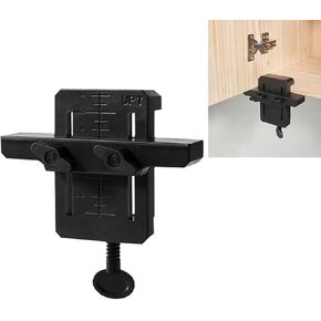 Cabinet Door Installation Positioner Cabinet Door Quick Installation Auxiliary Tool Adjustable Length Cabinet Woodworking Clamp Multifunctional Hardware Clamp Woodworking Tool