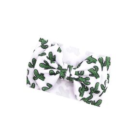 Baby Cactus Headband Plant Turban Baby Pricklypear Hair Bowknot Cactus Hair Band Bow BTB09 (A2-Turban, Free Size)