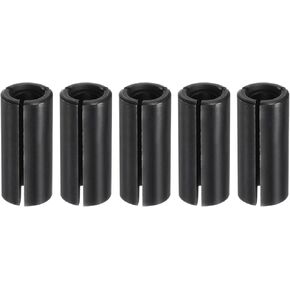 HARFINGTON 5pcs Collet Adapter 1/2" to 1/4" Die Grinder Chuck Driver Adapter CNC Engraving Bit Router Converter for CNC Machine Tool
