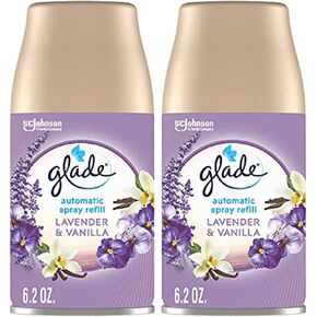 Glade Automatic Spray Refill, Air Freshener for Home and Bathroom, Sky & Sea Salt, 6.2 Oz, 2 Count