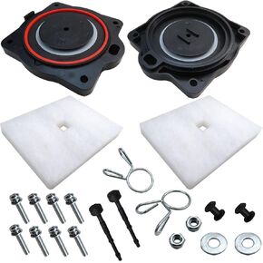 Superior Air Pump Rebuild Kit for Aqua-Aire AA500, Included Diaphram, Filter and Screws Kit
