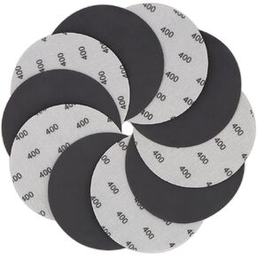 6 Inch 1200 Grit Sanding Discs, VIBRATITE 30 PCS Hook and Loop Wet Dry Sandpaper Round Sand Paper for Orbital Sander Automotive Wood Metal Sanding Polishing