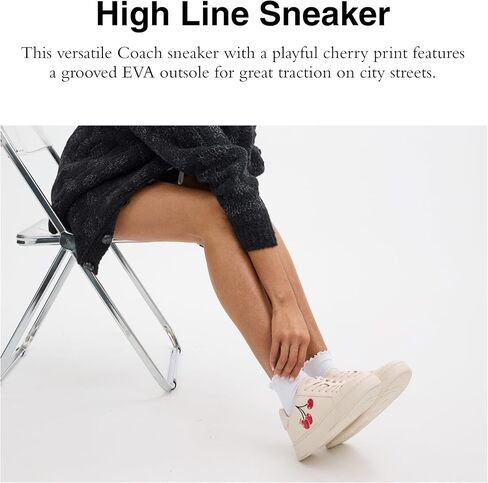 Coach Women's High Line Sneaker in Saudi Arabia