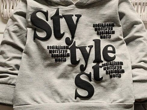 مجموعة ملابس للأولاد من عمر 1 إلى 5 سنوات، سترة بغطاء للرأس مطبوعة بأحرف وأكمام طويلة للأولاد الصغار، سترة بنمط سروال خريف وشتاء in Kuwait