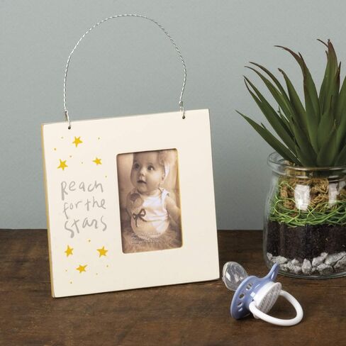 Primitives by Kathy Non-Toxic Painted Wood Nursery Box Sign, 10" x 14", Love You More Than All The Stars in Saudi Arabia