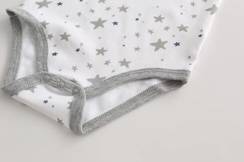 Chamie Newborn Baby Bodysuit 5-Pack Short Sleeve Baby Clothes for Boys and Girls in Saudi Arabia
