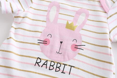 Chamie Newborn Baby Bodysuit 5-Pack Short Sleeve Baby Clothes for Boys and Girls in Saudi Arabia