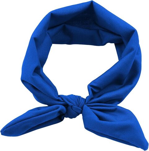 Bodermincer 6 Set 6 Colors Mom and Me Headband Hair Band Bow Knot Headbands Baby Hair Accessories Turban Baby and Mommy Cotton Headwrap Set 2 Pcs (6 set) in Kuwait