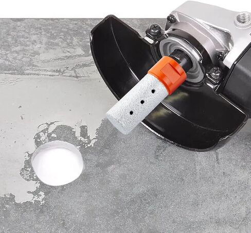 Diamond Beveling Chamfer Bits Diamond Countersink Drill Bit for Existing Holes Enlarging Shaping Trimming in Tile Marble Glass Granite Ceramic 1-7/8"(48mm) Dia with 5/8-11" Thread Adapter in Kuwait